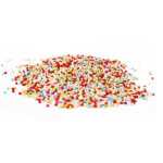 Mini perle di zucchero multicolori