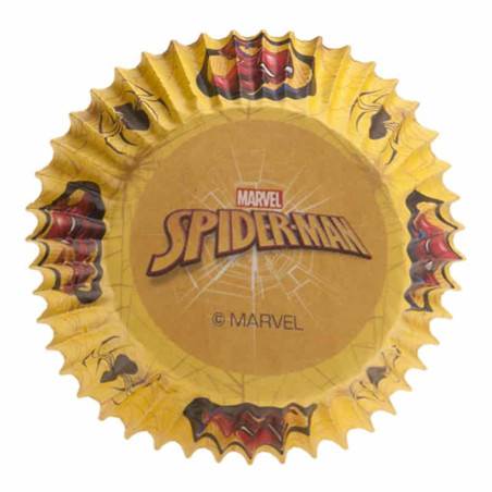 pirottini per cupcake Spiderman