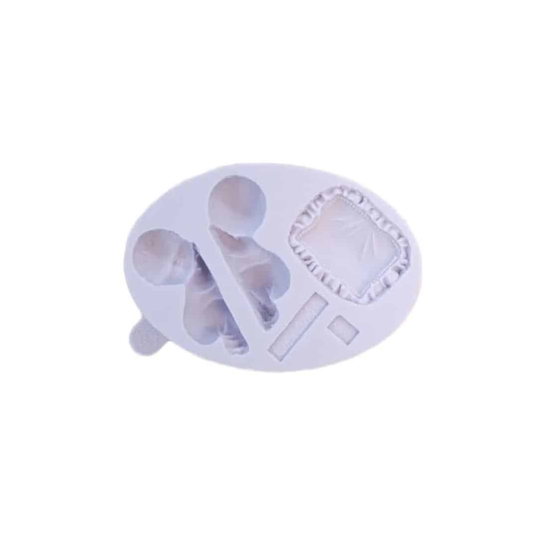 stampo modellabile per cuscino-bambino