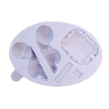 stampo modellabile per cuscino-bambino