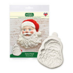 stampo per modellare la testa di Babbo Natale