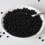 Perle di zucchero nero