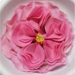 Rosa inglese in pasta di zucchero