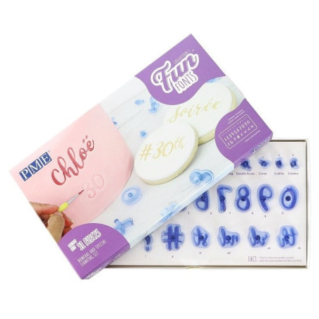 kit per la goffratura dei numeri