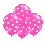 10 palloncini-fucsia-a-pois-bianchi-30-cm