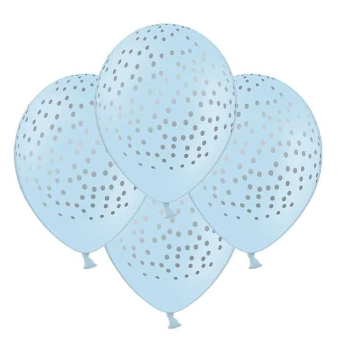 stampa-palloncini-blu-a pois
