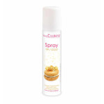 spray alimentare dorato