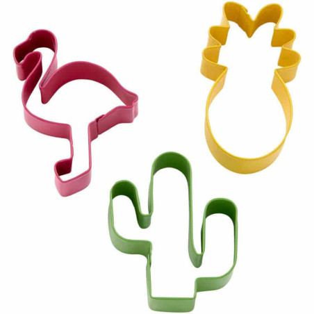 set di 3 formine-per-biscotti-tropicali