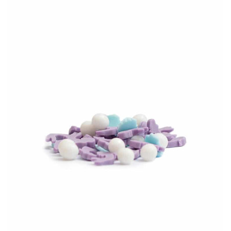 zucchero-coriandoli-sirena-blu-bianco-viola