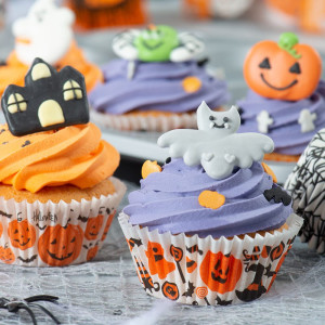 6 soggetti di zucchero di Halloween