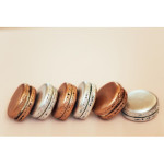 cibo-spray-rosa-oro-macaron-pasticceria