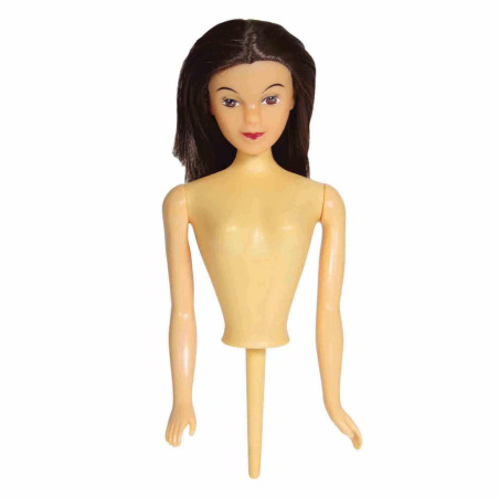 busto-di-bambola-marrone