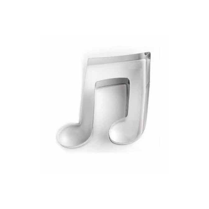 stampino per biscotti musicale