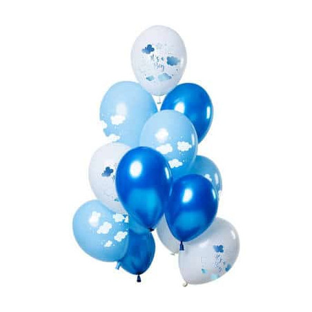 bouquet-di-palloncini-baby-shower-è-un-maschietto