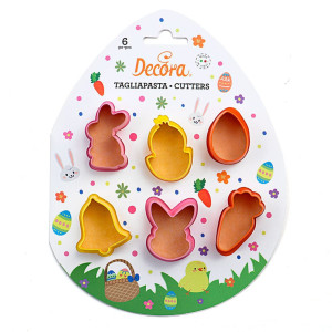 Kit formine per biscotti pasquali da cuocere