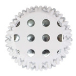 lotto-30-pirottini-bianchi-argento-a pois