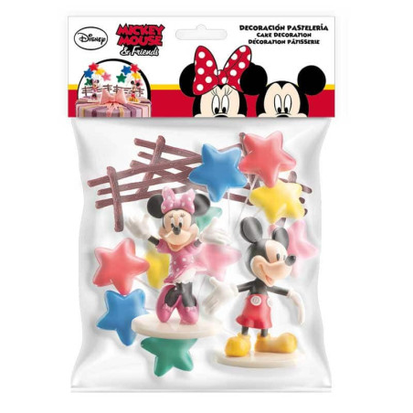 kit decorativo per torta di topolino e minnie