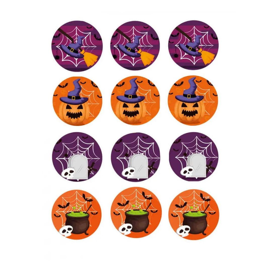 dischi-cupcake-streghe-di-halloween
