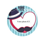 decorazione della torta per la festa del papà