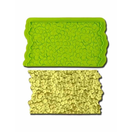 stampo per modellare paillettes