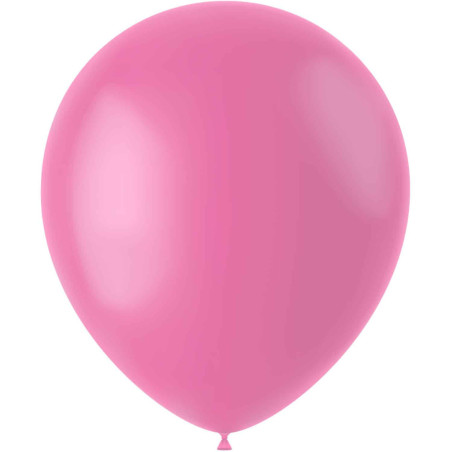 50 palloncini rosa opaco da 33 cm