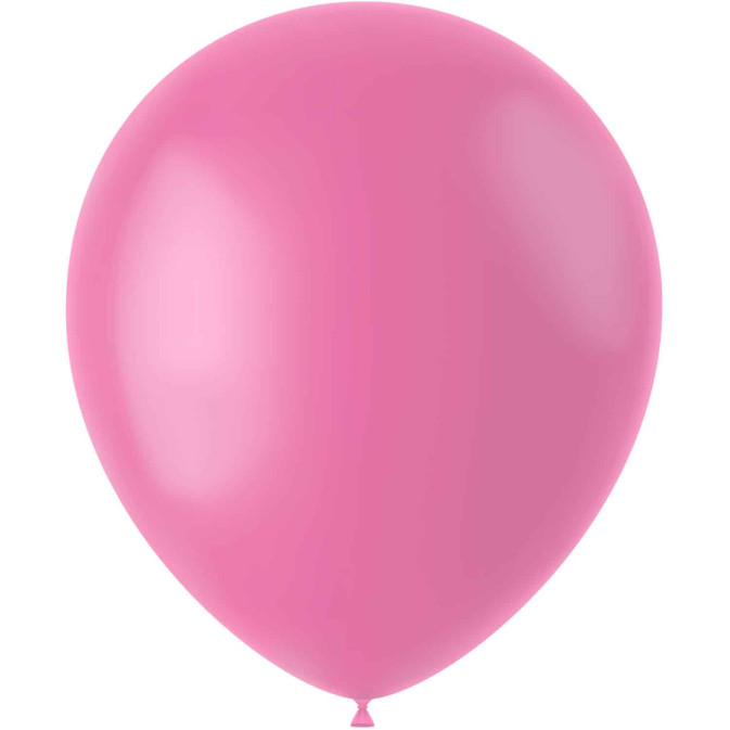 50 palloncini rosa opaco da 33 cm