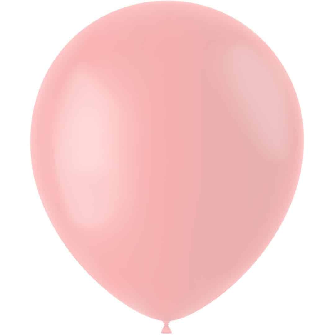 50 palloncini-rosa-cipria-opachi-33 cm