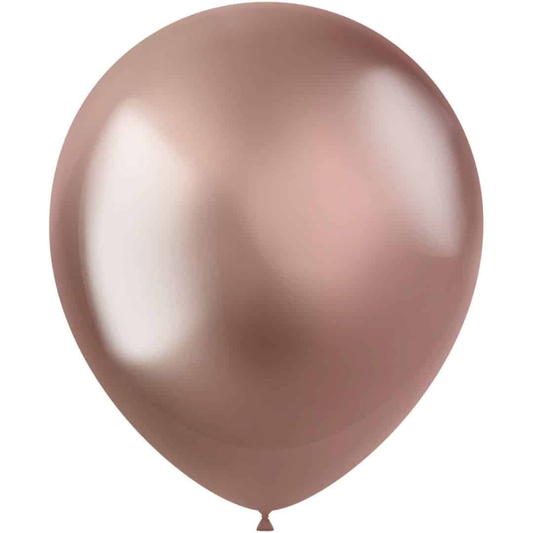 10 palloncini-oro-rosa-intensi-33-cm