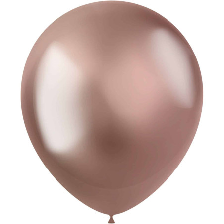 10 palloncini-oro-rosa-intensi-33-cm