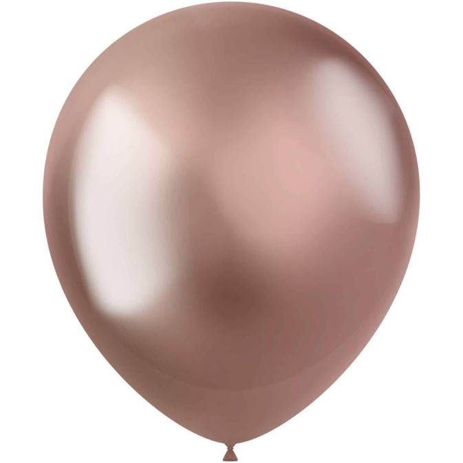 10 palloncini-oro-rosa-intensi-33-cm