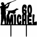 cake-topper-hunter-da-personalizzare