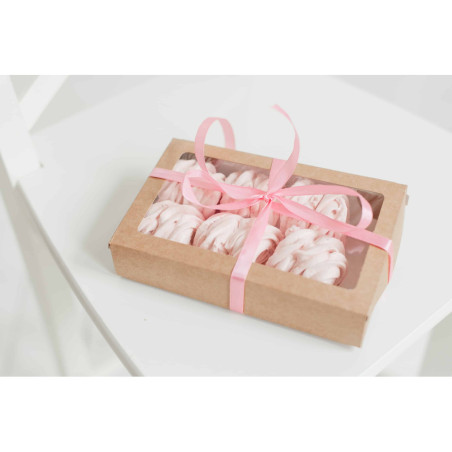 scatola per cupcake kraft