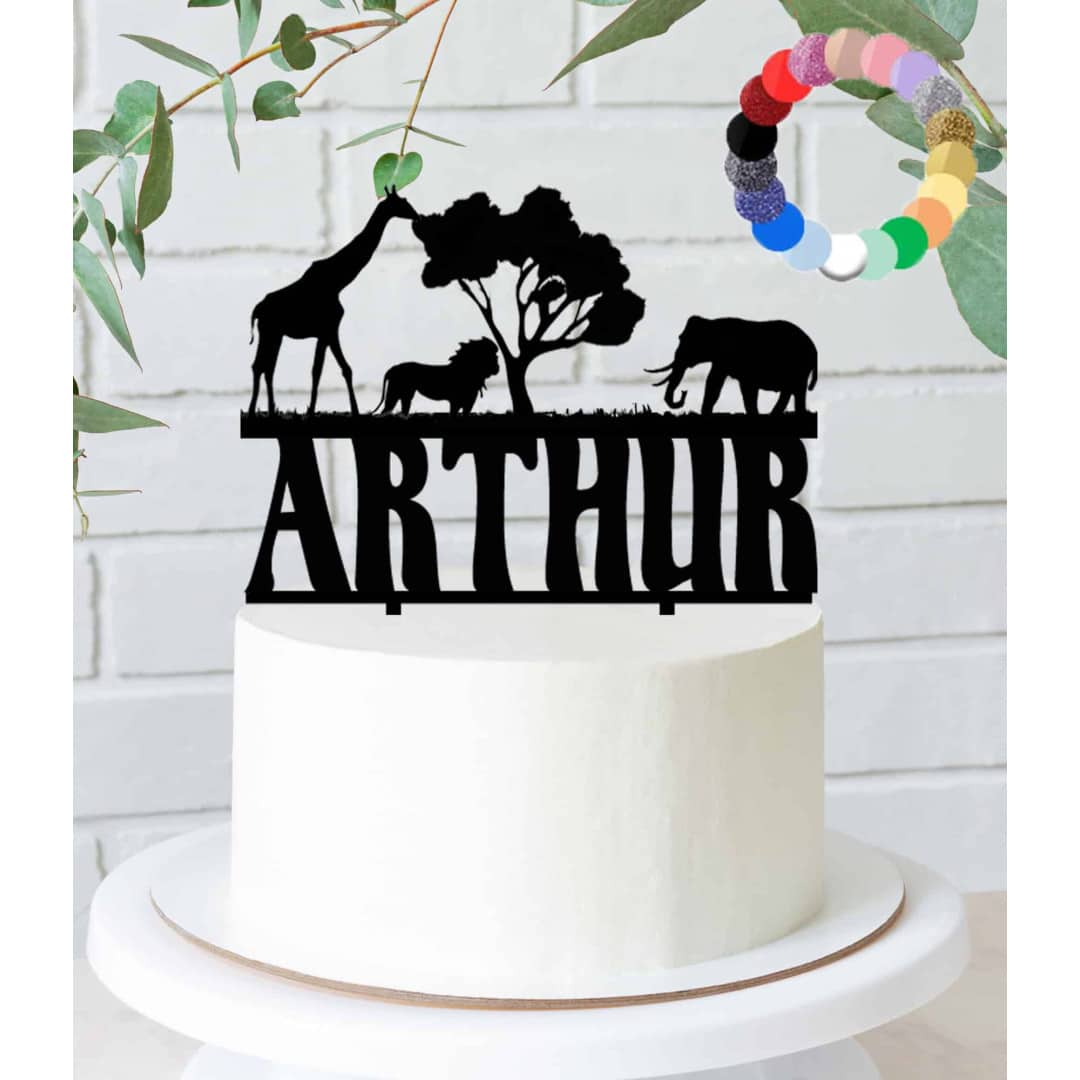 topper-safari-da-personalizzare