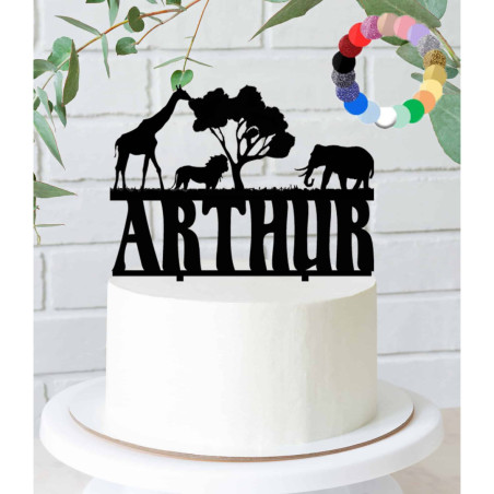 topper-safari-da-personalizzare