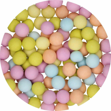grandi perle di cioccolato multicolore