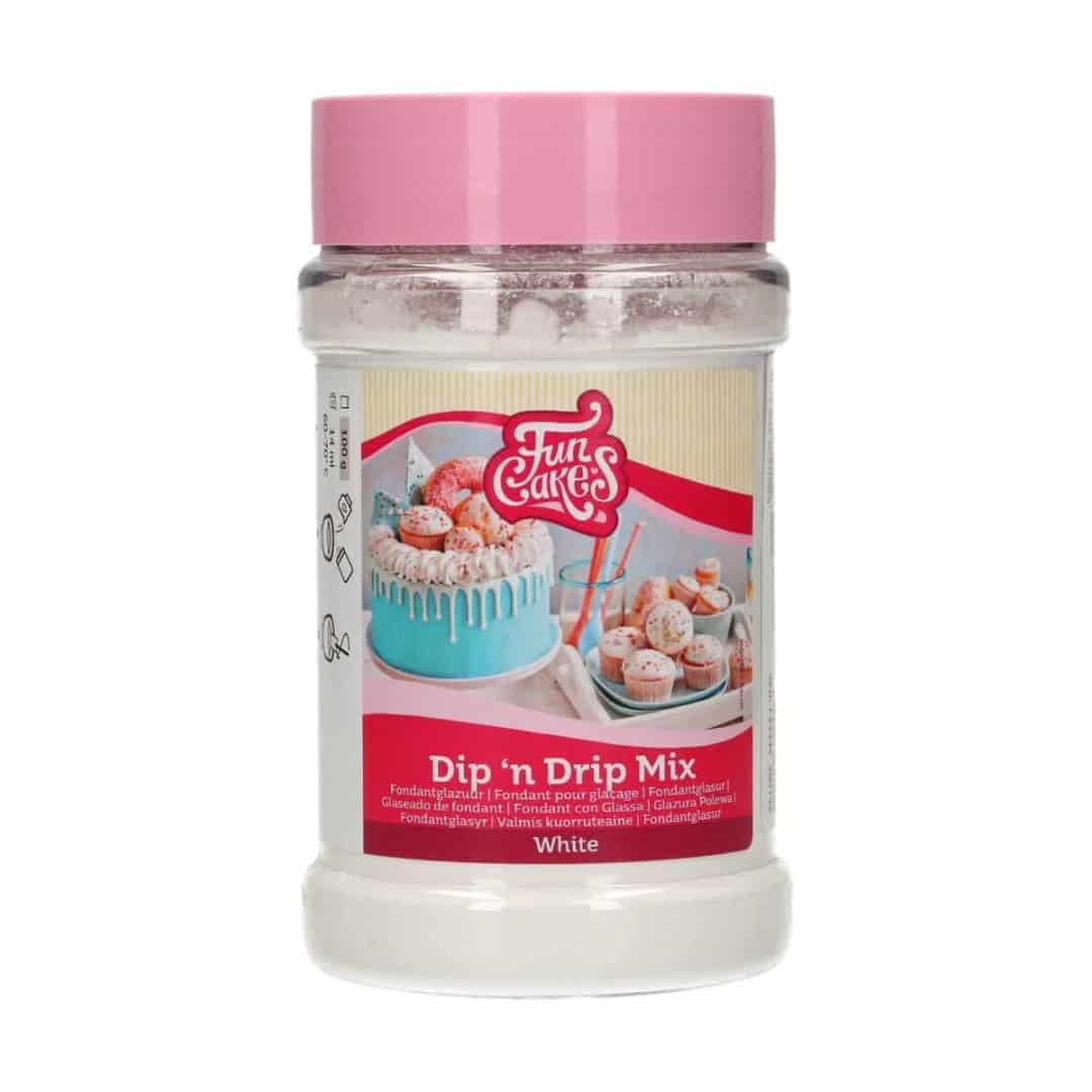 Mix Dip'n Drip Per Fondant Bianco 150 gr