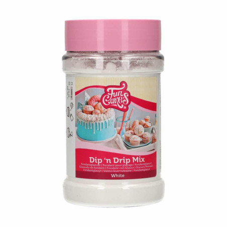 Mix Dip'n Drip Per Fondant Bianco 150 gr