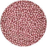 perle di zucchero rosa metallizzate - funcakes