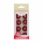 8 palline di cioccolato rubino