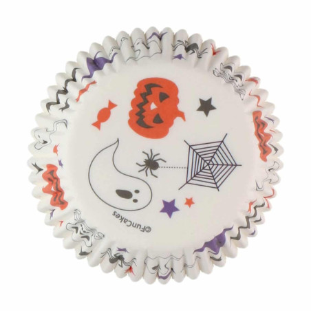 48 pirottini per cupcake di Halloween