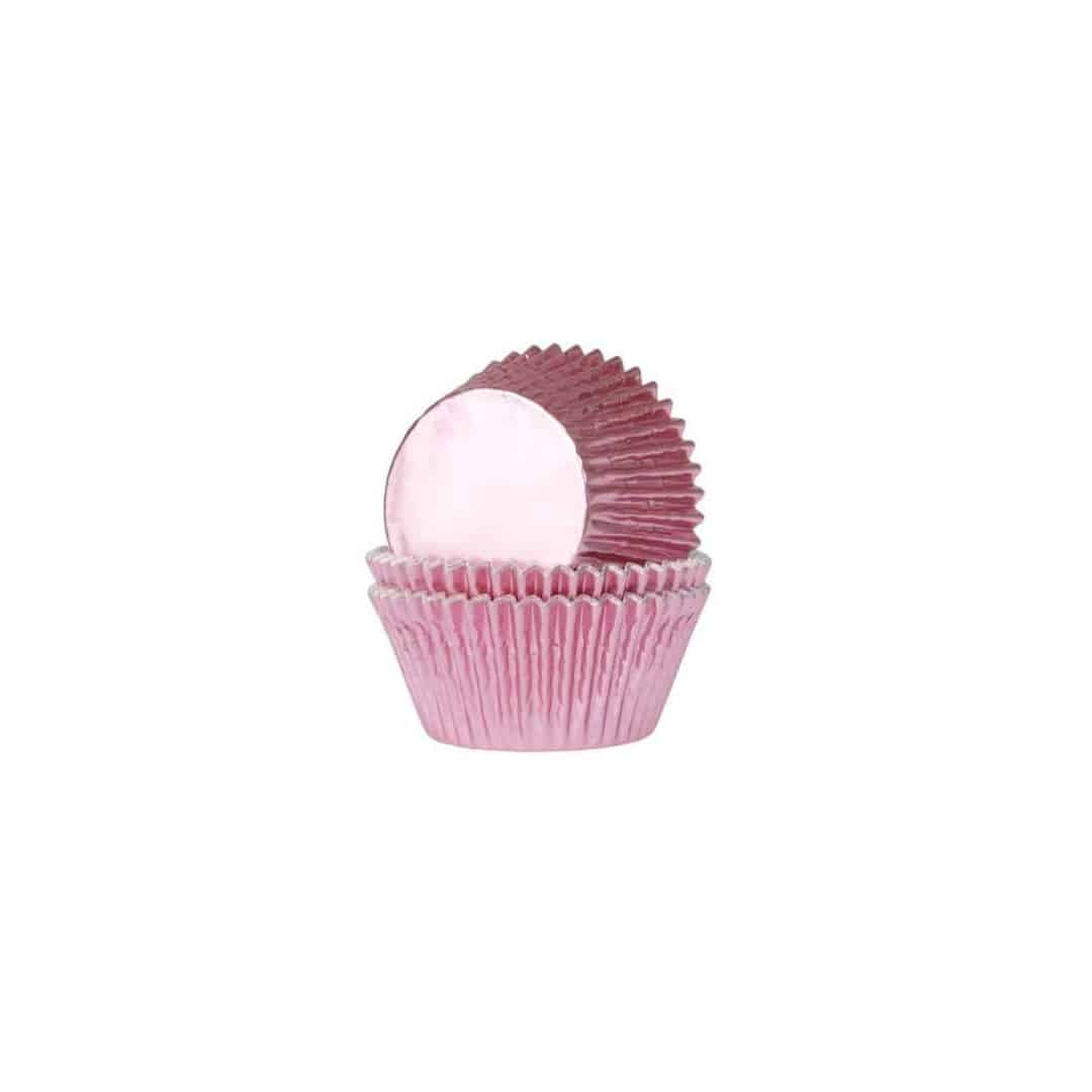 36 mini scatole in metallo rosa