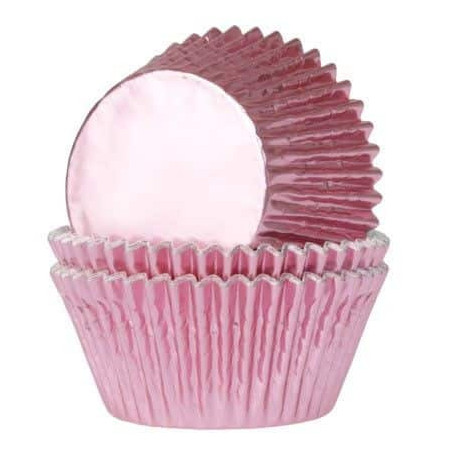 36 mini scatole in metallo rosa