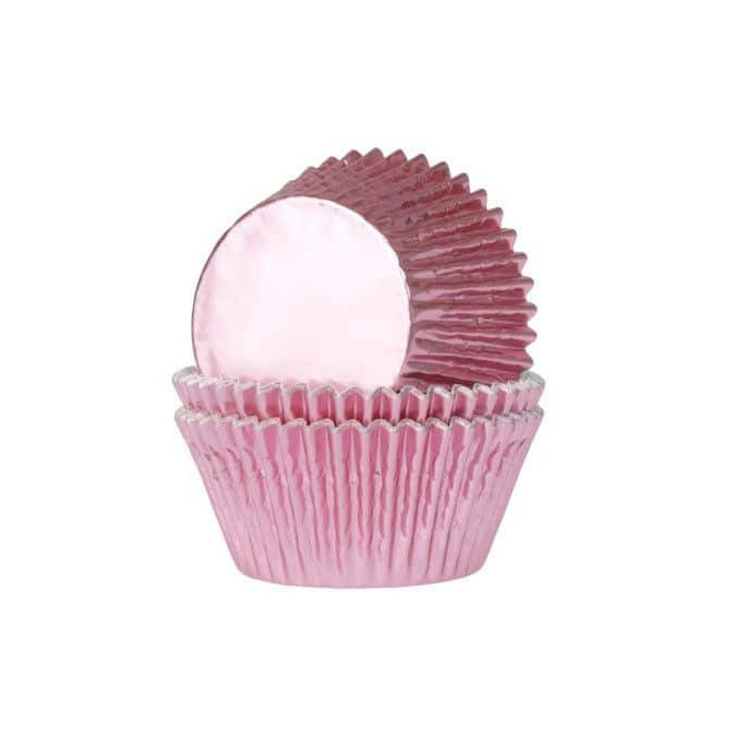 36 mini scatole in metallo rosa