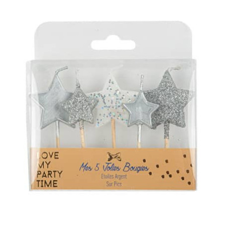 candele-di-compleanno-stella-d'argento