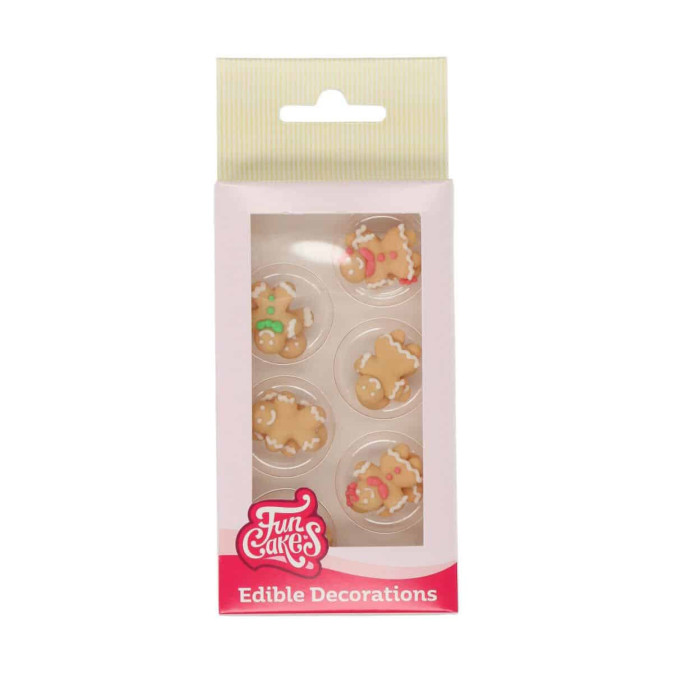 set di 12 decorazioni-di-zucchero-pane-allo-zenzero
