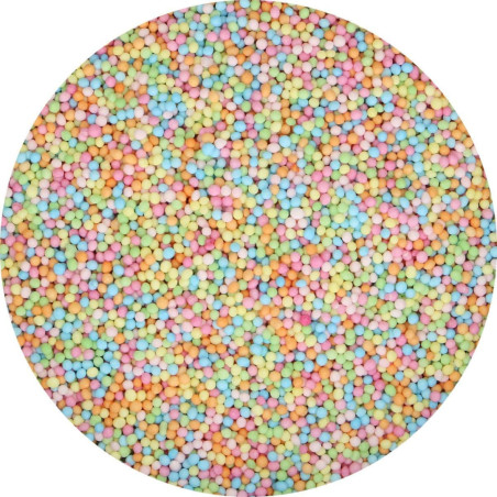 palline di zucchero dai colori pastello e multicolori