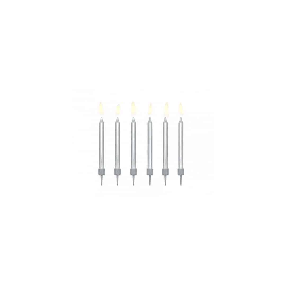6-candele-di-compleanno-argento-metallico
