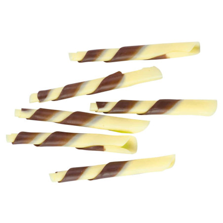 colpi di cioccolato bianco al latte