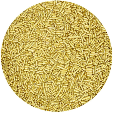 vermicelli di zucchero dorato