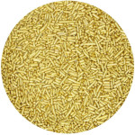 vermicelli di zucchero dorato